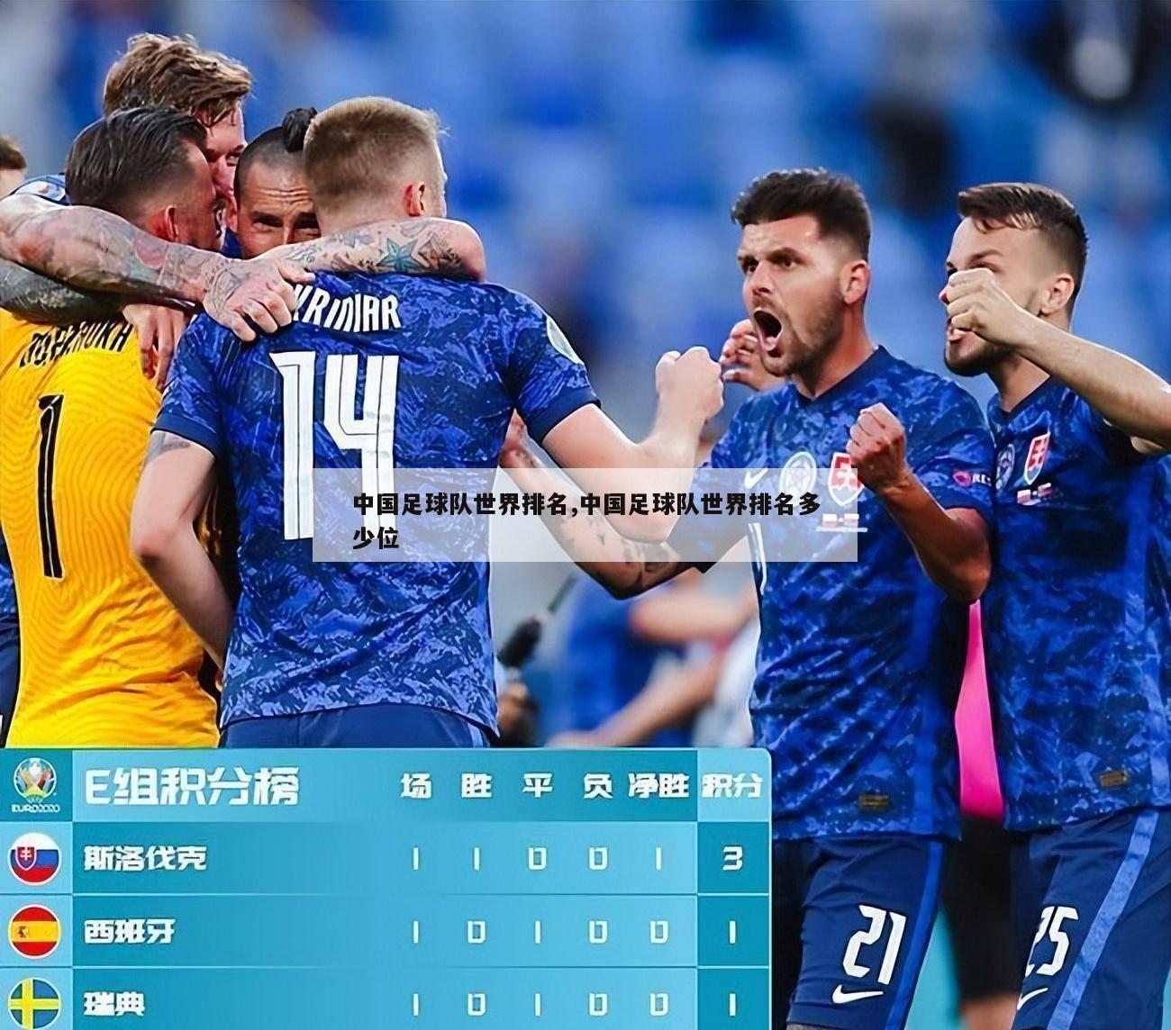 中国足球队世界排名,中国足球队世界排名多少位